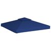 vidaXL Gazebo Cover Canopy Replacement 310 g / m&sup2; Dark Blue 3 x 3 m