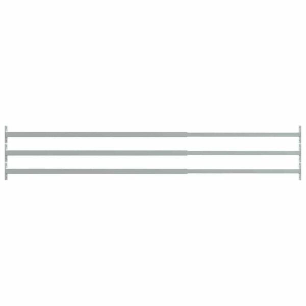 vidaXL Adjustable Security Window Bars 3 pcs 710-1200 mm