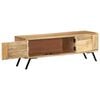 vidaXL TV Cabinet 110x30x40 cm Solid Mango Wood