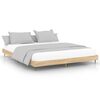 vidaXL Bed Frame without Mattress Sonoma Oak 180x200 cm Super King Engineered Wood