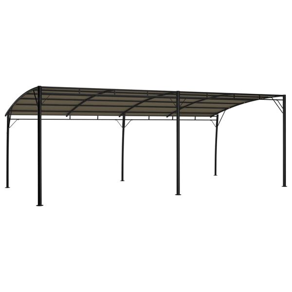 vidaXL Garden Sunshade Awning 6x3x2.55 m Taupe