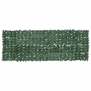 vidaXL Balcony Screen with Dark Green Leaves 300x100 cm