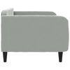 vidaXL Day Bed without Mattress Light Grey 90x190 cm Velvet