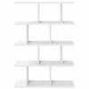 vidaXL Wall Cube Shelf 12 Compartments White Engineered Wood