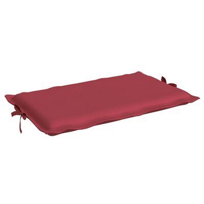 vidaXL Sun Lounger Cushion Wine Red 186x58x3cm Oxford Fabric