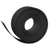 vidaXL Garden Edging 25 m 20 cm PE Black