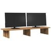 vidaXL Monitor Stand Artisian Oak 100x27x15 cm Engineered Wood