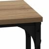 vidaXL Nesting Coffee Table 3 pcs Artisan oak 50.5 x 35 x 53 cm