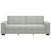 vidaXL 3-Seater Sofa Light Grey 180 cm Velvet