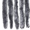 vidaXL Insect Curtain Silver 90x220 cm Chenille