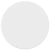 vidaXL Table Top &Oslash; 30 x 1.5 cm Round Engineered Wood White