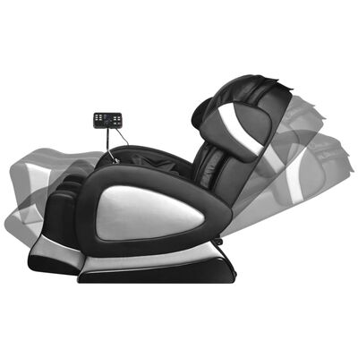 Black Electric Artificial Leather Recliner Massage Chair Super Screen