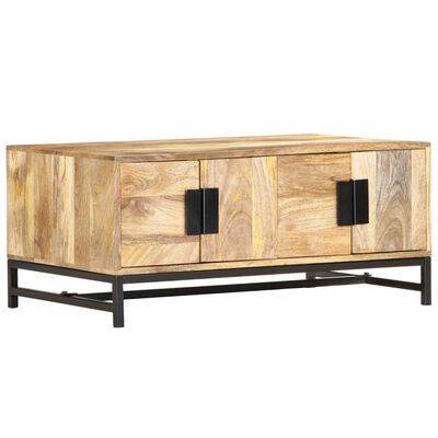vidaXL Coffee Table 90x55x40 cm Solid Mango Wood