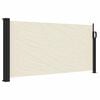 vidaXL Retractable Side Awning Cream 100x300 cm