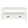 vidaXL Coffee Table White 100x55x45 cm Wood