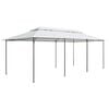 vidaXL Gazebo | White | Tubular steel | Large | UV-resistant materials | Gazebo