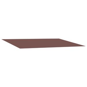 vidaXL Awning Replacement Fabric Brown 300 x 250 cm Polyester