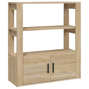 vidaXL Sideboard | Sonoma Oak | Engineered Wood | Medium | Sideboard