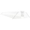 vidaXL Greenhouse with Steel Frame White 88 m&sup2; 22x4x2 m