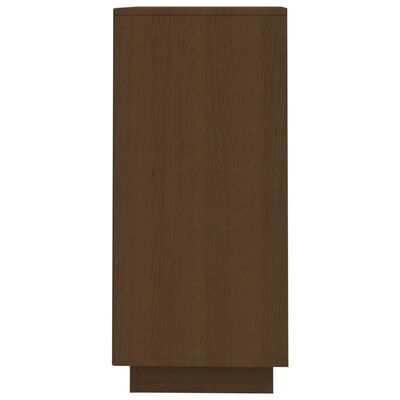 vidaXL Sideboard Honey Brown 60x34x75 cm Solid Wood Pine