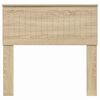 vidaXL Headboard with Headboard Sonoma Oak 90 cm Engineered wood