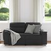 vidaXL 2-Seater Sofa&nbsp;Black 160x81x84 cm Faux Leather