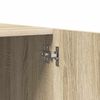 vidaXL Wardrobe Sonoma Oak 80x52x180 cm Engineered Wood