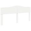 vidaXL Headboard White Engineered wood
