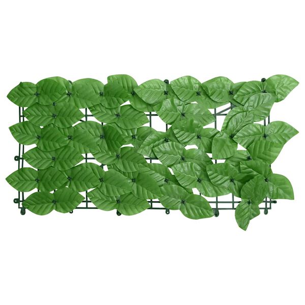 vidaXL Balcony Screen with Green Leaves 500x150 cm