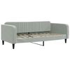 vidaXL Day Bed without Mattress Light Grey 90x190 cm Velvet
