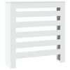 vidaXL Radiator Cover White 78 x 20 x 82 cm Engineered Wood