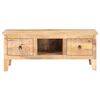 vidaXL Coffee Table 100x55x40 cm Rough Mango Wood