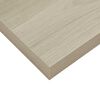 vidaXL Floating Wall Shelves 2 pcs Oak 60x23.5x3.8 cm MDF