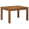 vidaXL Coffee Table Natural 50 x 60.5 x 36 cm Solid Acacia Wood