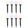 vidaXL Outdoor Solar Lamps 8 pcs LED Spherical 15 cm RGB