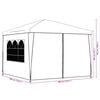 vidaXL Party Tent 3x3 m Green