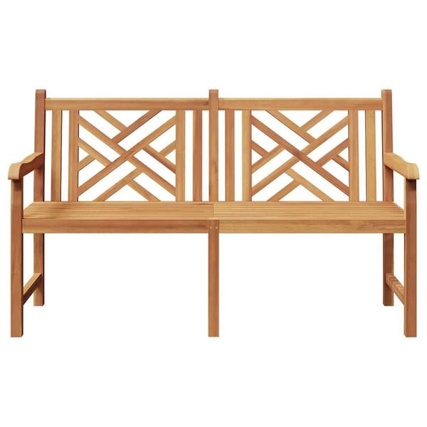 vidaXL Garden Bench Brown 150 x 60 x 90 cm Solid teak wood