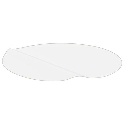 vidaXL Table Protector Transparent Ø 100 cm 2 mm PVC