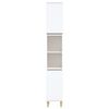 vidaXL Bathroom Cabinet White 30x30x190 cm Engineered Wood