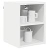 vidaXL Hanging Cabinet Riga White 30 x 29.5 x 40 cm Engineered Wood