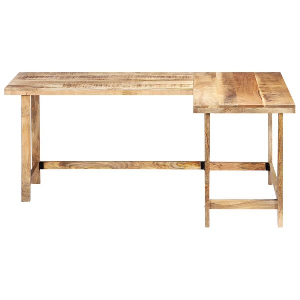 vidaXL Desk 180x120x76 cm Solid Mango Wood
