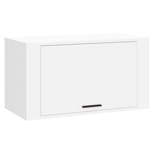 vidaXL Wall-mounted Shoe Cabinet White 70x35x38 cm Engineered Wood