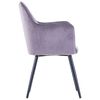 vidaXL Dining Chairs 2 pcs Grey Velvet