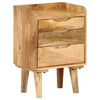 vidaXL Bedside Cabinet | Various shades of brown from natural mango wood