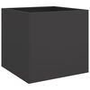 vidaXL Planter Black 49x47x46 cm Steel
