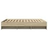 vidaXL Bed Frame without Mattress Sonoma Oak 150x200 cm King Size Engineered Wood