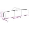 vidaXL Folding Party Tent White 2x2 m