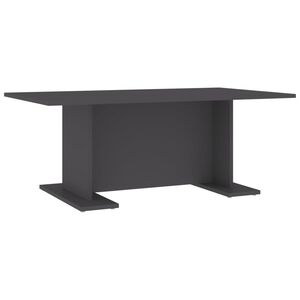 vidaXL Coffee Table | Grey | Engineered wood | Medium | Modern | Coffee Table