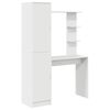 vidaXL Desk 2 pcs White