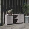 vidaXL TV Cabinet Concrete Grey 102x37.5x52.5 cm Engineered Wood